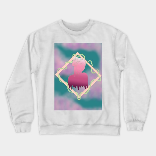 Divine Feminine Crewneck Sweatshirt by JROart